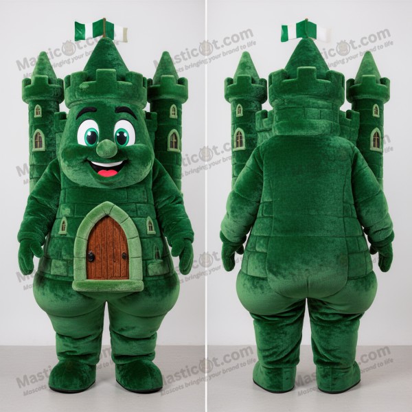 Zelený irský hradní maskot - Masticot.com