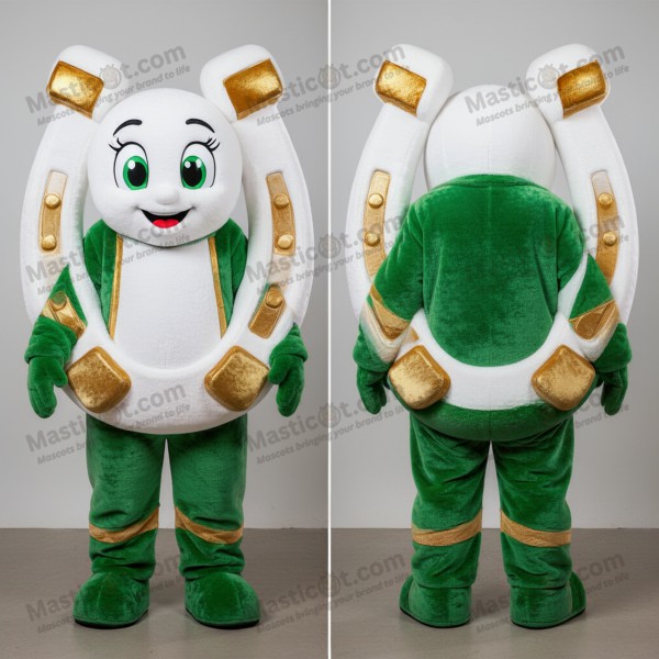 Ivoor Ronde Hoefijzer Mascotte - Masticot.com
