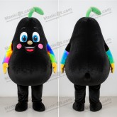 Dark pear velvety mascot - Masticot.com