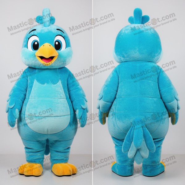 Teal velvety pho mascot - Masticot.com
