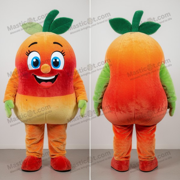 Rust orange confident attorney mascot - Masticot.com