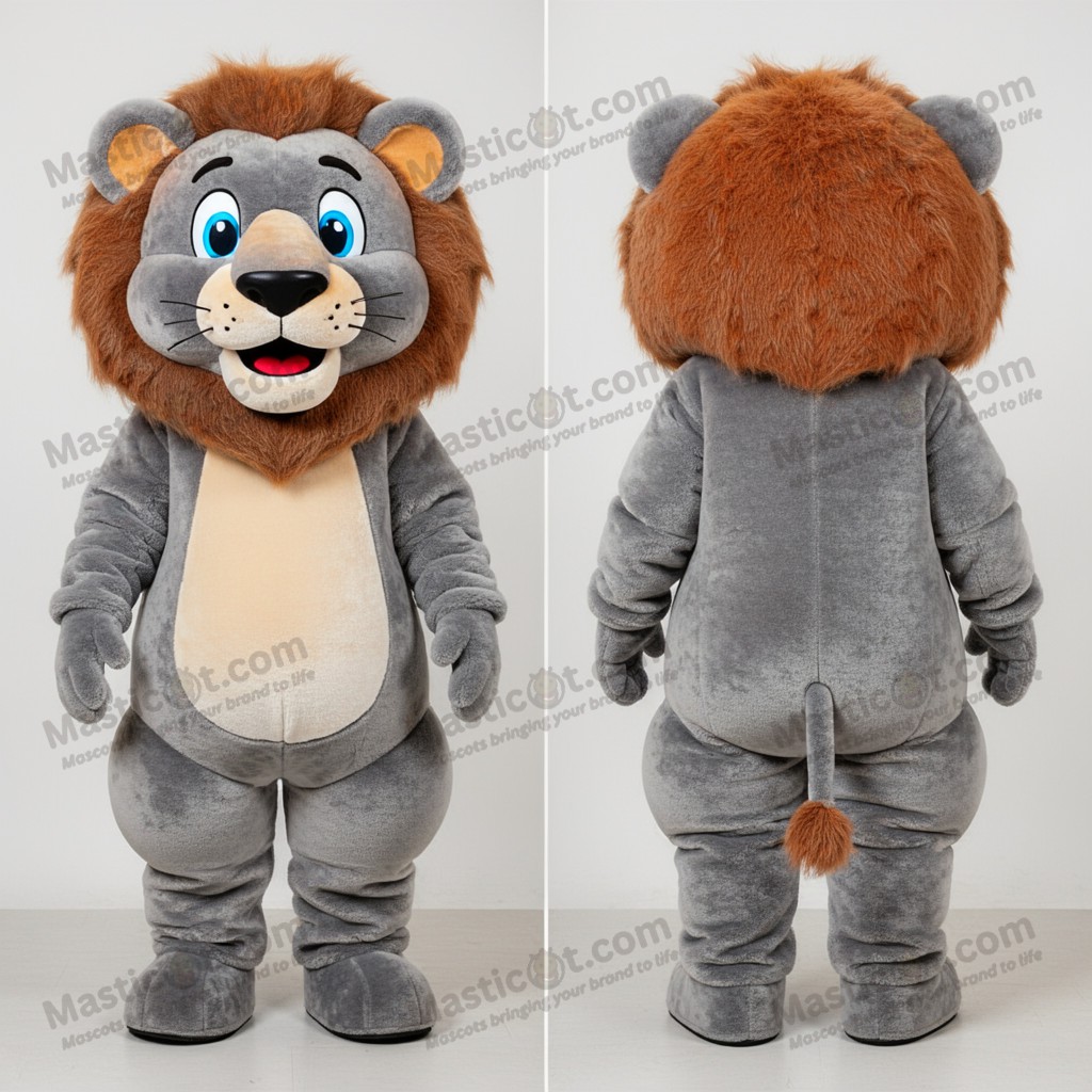 Emerald green broad shouldered lion mascot - Masticot.com