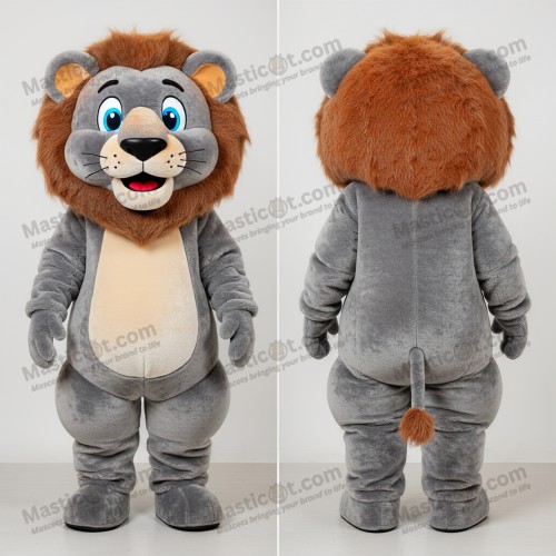 Emerald green broad shouldered lion mascot - Masticot.com