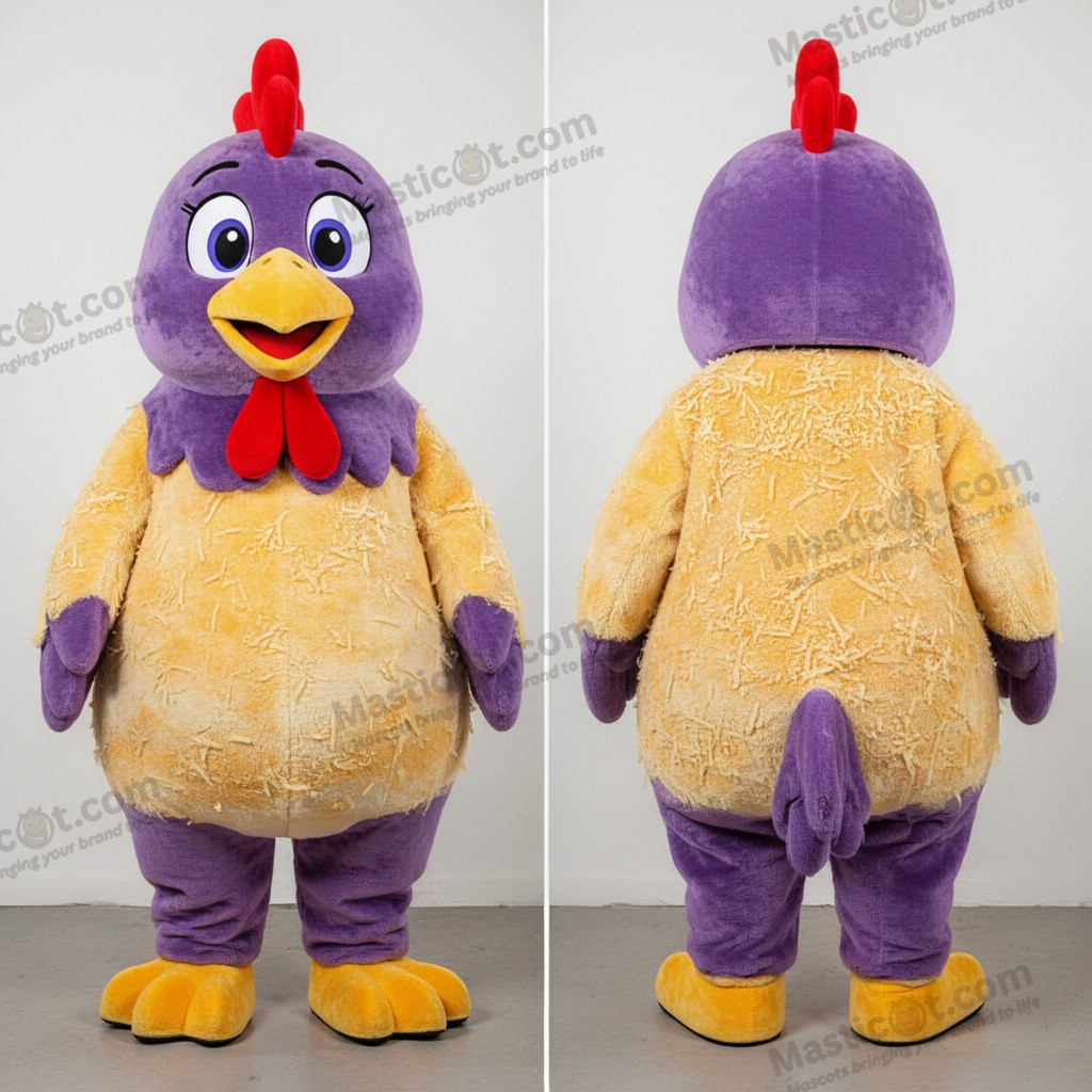 Mascota de pollo parmesano dorado - Pollo Parmesano - MASTICOT_48273 - Masticot.com