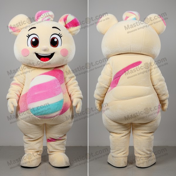 Creamy sweet candy mascot - Masticot.com