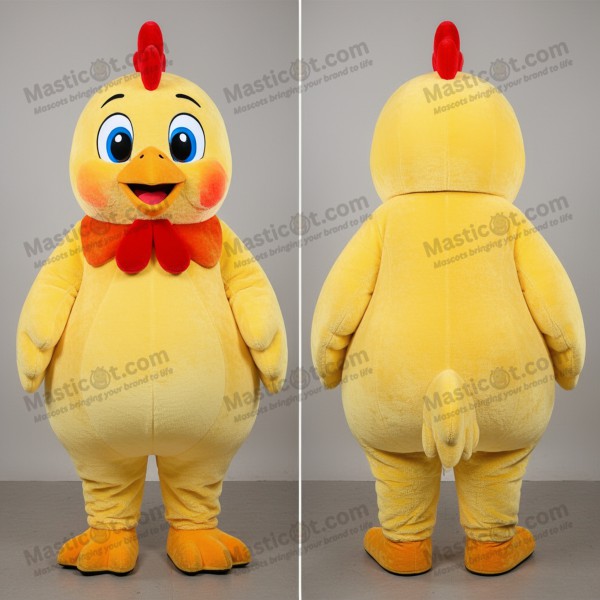 Disfraz de gallina amarilla alegre - Masticot.com