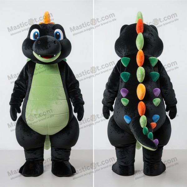 Charcoal Business Stegosaurus Mascot - Masticot.com