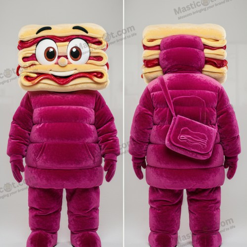 Costume di Lasagna in Velluto Magenta - Lasagna - MASTICOT_49512 - Masticot.com