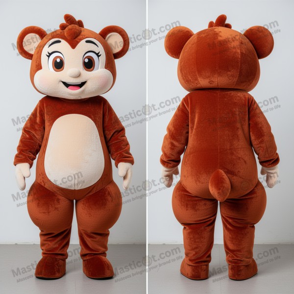 Rust Cartoon Acrobat Mascot - Masticot.com