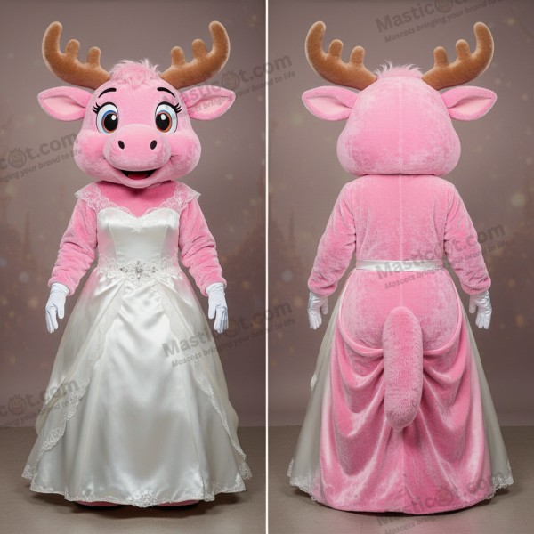 Roze Ivoor Huwelijks-Ierse Elken Mascotte - Ierse Eland - MASTICOT_49981 - Masticot.com