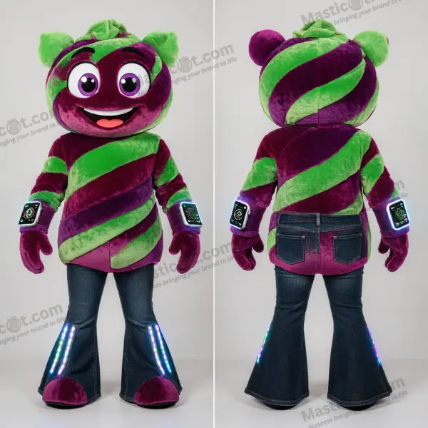 Berry Purple Swirl Raspberry Mascot - Raspberry - MASTICOT_50100 - Masticot.com