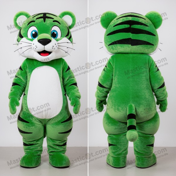 Myk Turkis Tigermaskot - Masticot.com