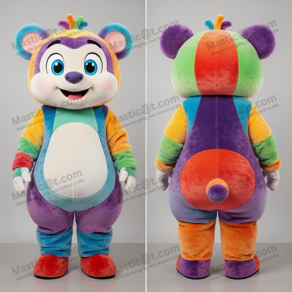 Vibrant cheerful but mascot - Masticot.com