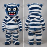 Navy-Samt-Mumien-Maskottchen - Masticot.com