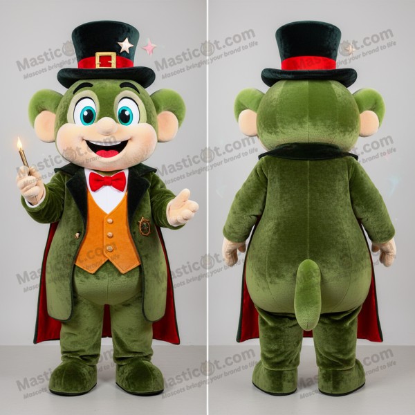 Mascotă magician prietenos cu măsline - Masticot.com