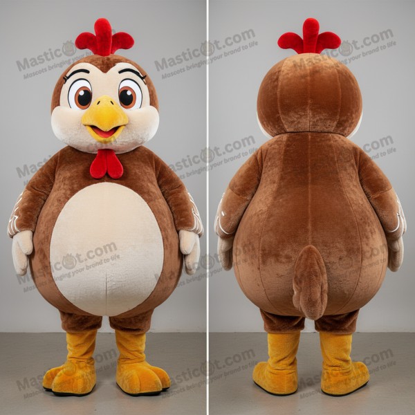 Disfraz de pavo real de tonos terrosos y expresivos -