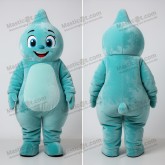 Turquoise Fluweel Aglet Mascotte - Aglet - MASTICOT_20 - Masticot.com