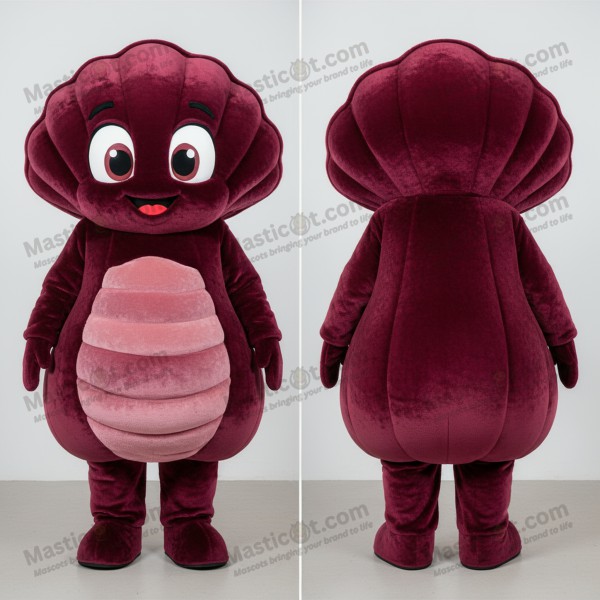 Mascota de Ostra Aterciopelada Granate - Masticot.com