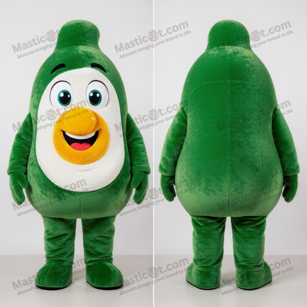 Forest green playful shakshuka mascot - Masticot.com