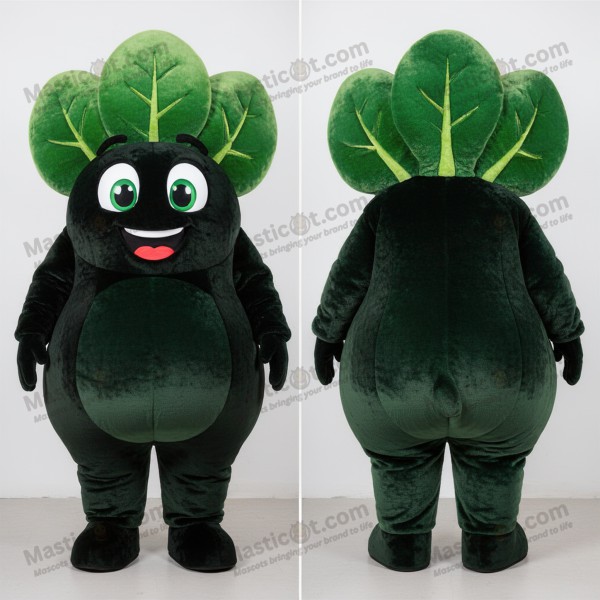 Grønn Plump Spinat Maskot - Masticot.com