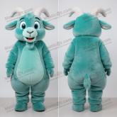 Mascotă de capră Angora pluș teal - Masticot.com