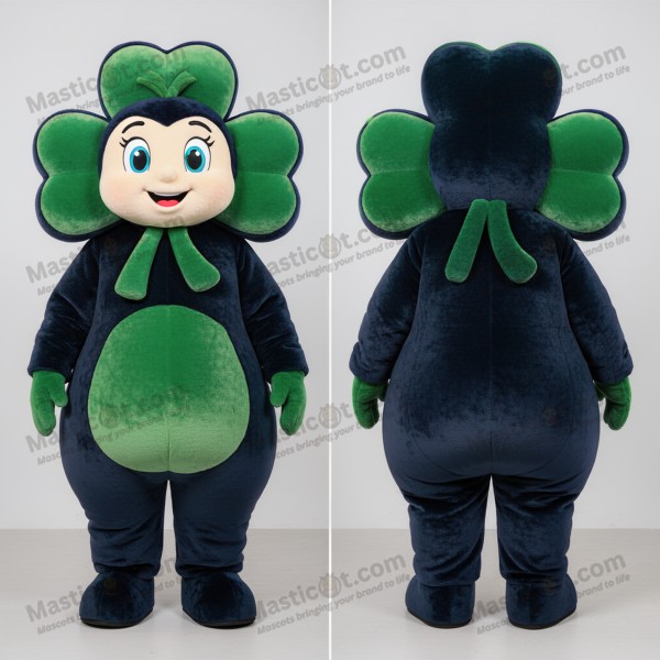 Námořnická sametová kostka čtyřlístku maskot - Masticot.com