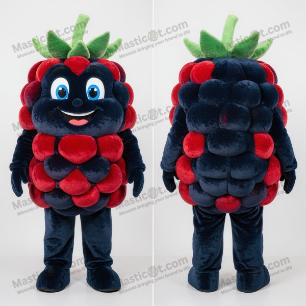Crimson Velvety Raspberry Mascot - Masticot.com