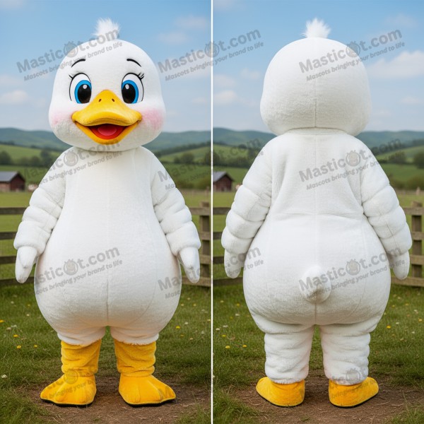 Snow White Cartoon Gosling Mascot - Masticot.com