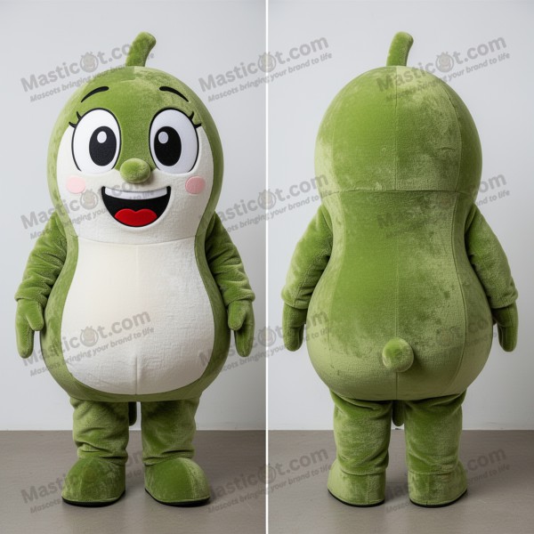 Olijfgroene Fluweelachtige Ramen Mascotte - Masticot.com