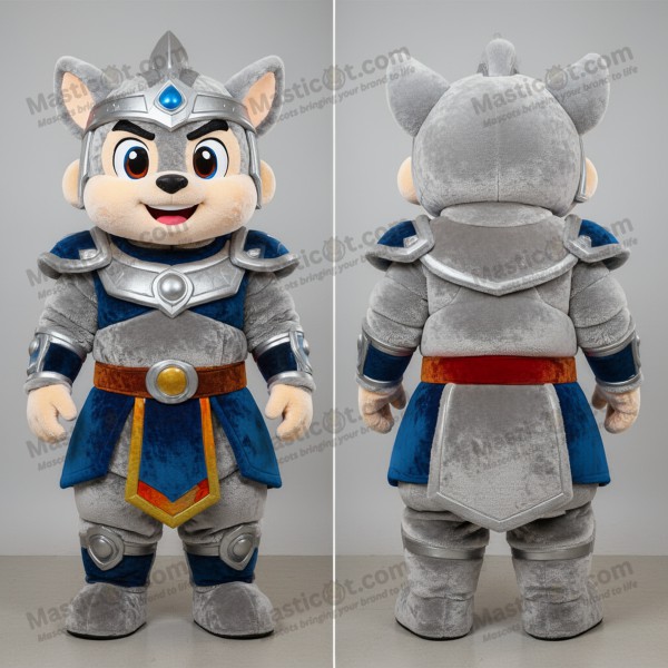 Silver Dynamic Gi Joe Mascot - Masticot.com