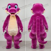Magenta Python-kostyme med tegneserieutseende - Masticot.com