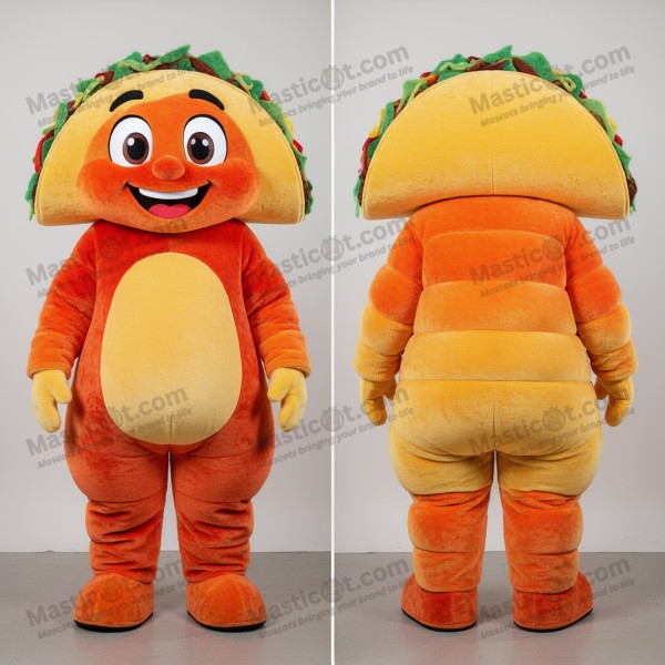 Mascota de Tacos en Color Óxido con Remolinos - Masticot.com