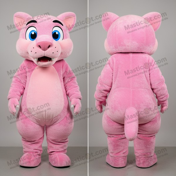 Růžový plyšový maskot thylacosmila - Thylacosmilus -
