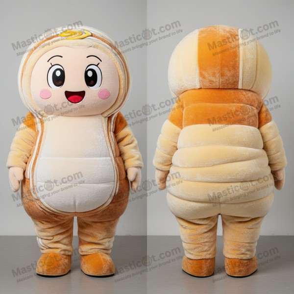 Zachte witte noedelramen mascotte - Masticot.com