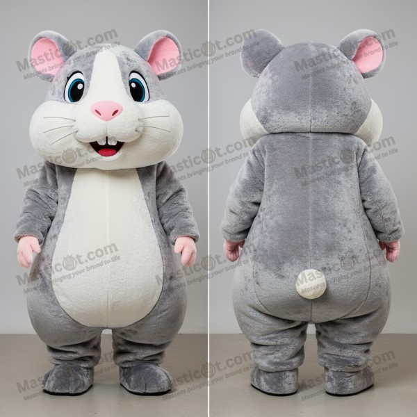 Mascota de cobaya suave color blanco plateado - Masticot.com