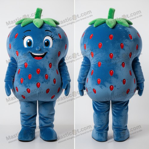 Mascarilha de morango vermelho vibrante - Morango - MASTICOT_599 - Masticot.com