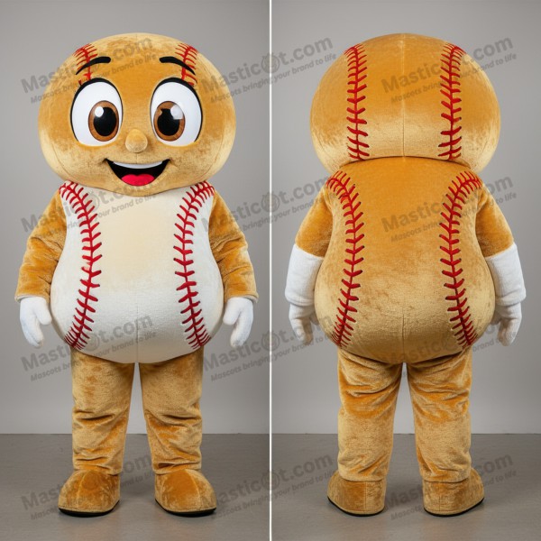 Golden plysball-maskot - Masticot.com