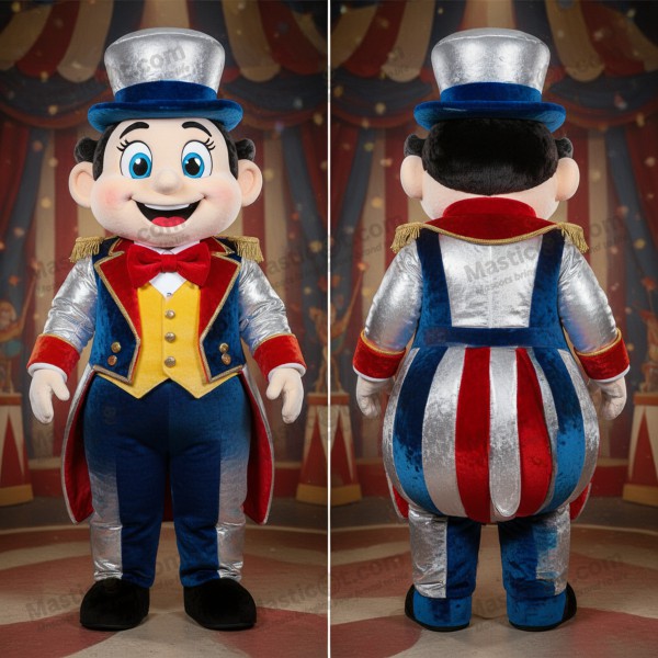 Silver velvet regal ring master mascot - Masticot.com