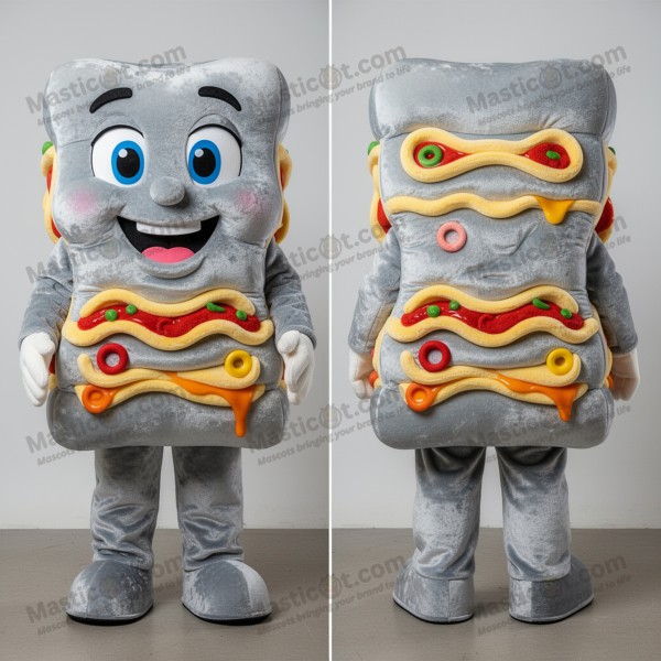 Golden delicious layered lasagna mascot - Masticot.com
