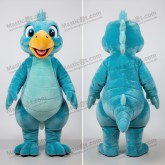 Mascote arqueopteryx com penas ciano - Masticot.com