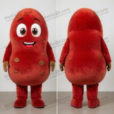 Ruby Red Round Potato Mascot - Masticot.com