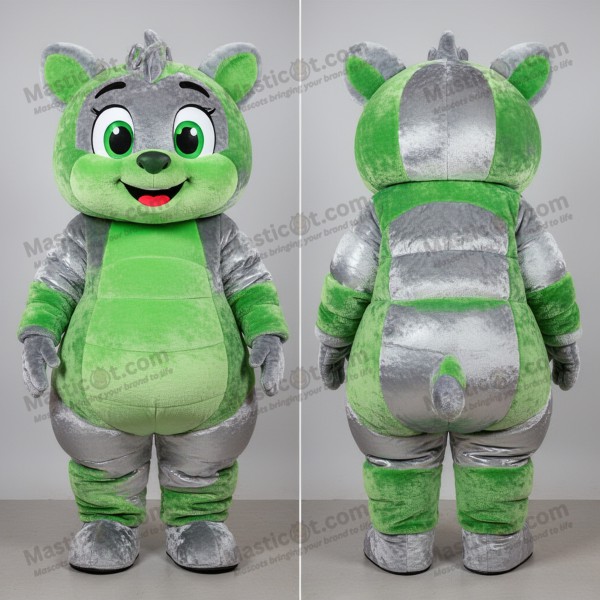 Silver Velvety Carrot But Mascot - Masticot.com