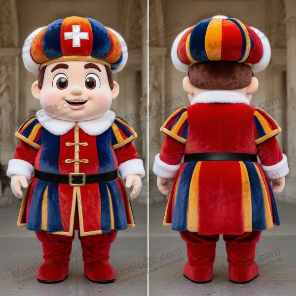 Mascarilha Suíço Cartunesco Carmesim - Masticot.com