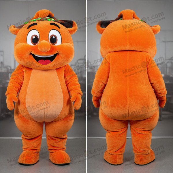 Fel Orange Jambalaya Mascotte - Masticot.com