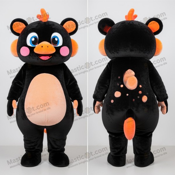 Midnight Blue Velvety Ceviche Mascot - Masticot.com