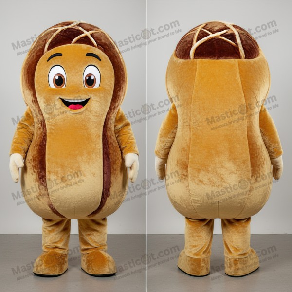 Golden Delicious Cartoon Beef Wellington Mascot -