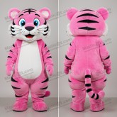 Rosa Blush Velvety Tiger Maskot - Tiger - MASTICOT_6725 - Masticot.com