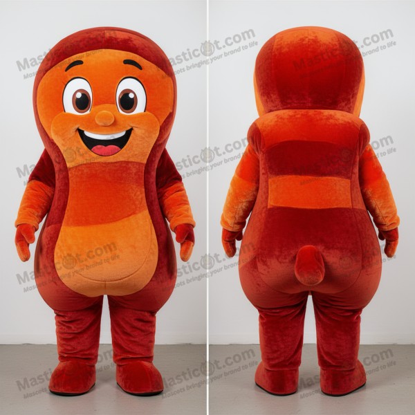 Rust orange sweet treat candy mascot - Masticot.com