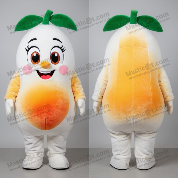 Mascota de peluche dorada de mango - Masticot.com