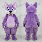 Lavendelglad dingomaskot - Masticot.com